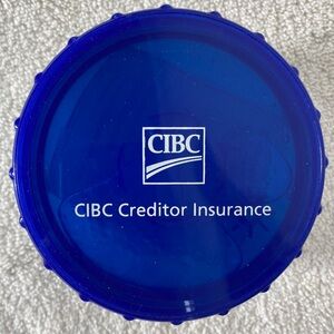 5/$35 Ez-Freeze CIBC Blue Lid Stay Fit Snack Mini Container